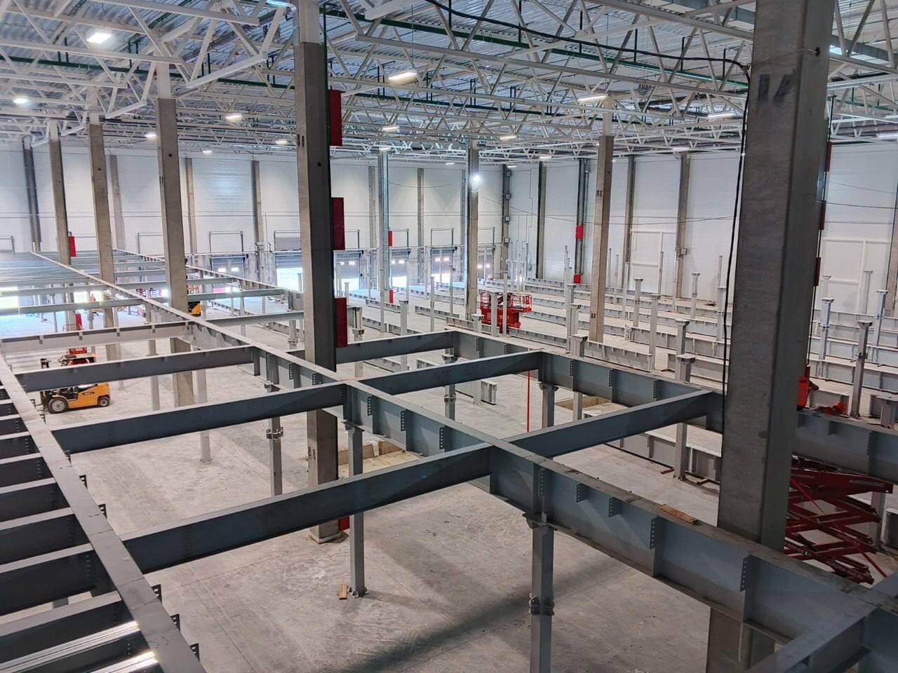 Поставка металлоконструкций для мезонина РЦ OZON, Ростов